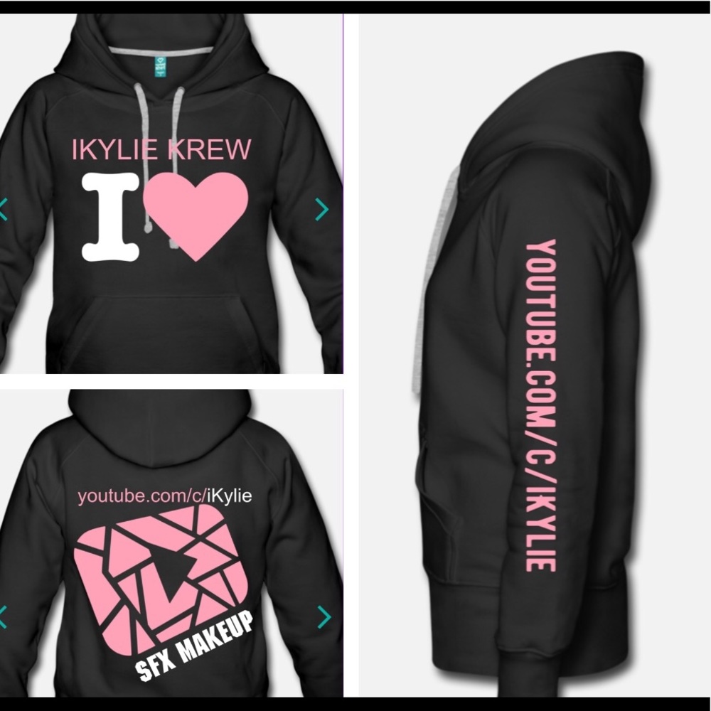 IKYLIE KREW HOODIES! YouTuber Merch!